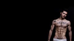 Men male models muscular Matthieu Charneau