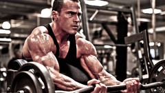 Men models fitness gym weight lifting