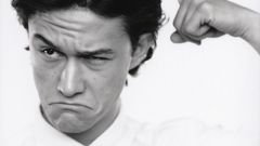 Men monochrome Actors faces