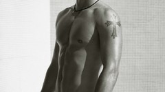 Men monochrome justin timberlake tattoos singers topless