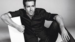 Men monochrome Ryan Reynolds