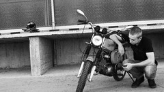 Men monochrome simsons