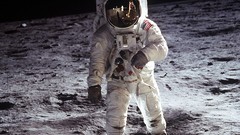 Men moon outer space