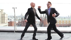 Men Moscow Actors funny fists robert downey jr Ben Kingsley