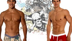 Men muscle underwear christianity abs pecs