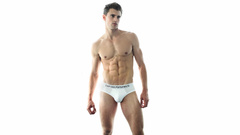 Men muscles underwear male