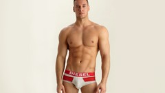 Men muscular male anton