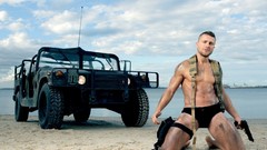 Men muscular male Army