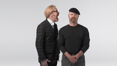 Men MythBusters Jamie Hyneman Adam Savage