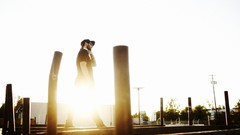 Men outdoors sunlight