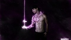 Men purple Photo manipulation
