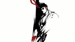 Men ryu street fighter video games fantasy art