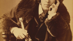 Men sepia Oscar Wilde