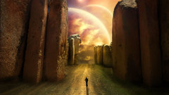 Men shadows fantasy art