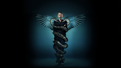 Men snakes doctor Hugh