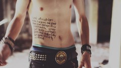 Men stomach Boys! tattoos