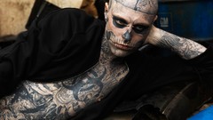 Men tattoos zombies