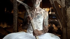 Men Tools ballerina digital art old people Lyubomir Sergeev