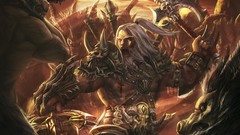Men weapons rage armor diablo iii barbarian artwork Axes video 