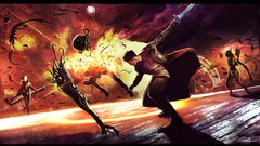 Men weapons Swords artwork devil may cry 5 video games