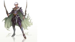 Men weapons white background white hair Swords short hair 