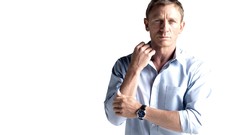 Men white background Actors watches daniel craig james bond