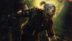 Men white hair the witcher the witcher 2 assassins of kings 