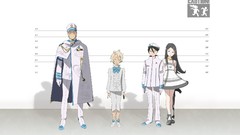 Men woman Anime Boys! long hair eureka seven