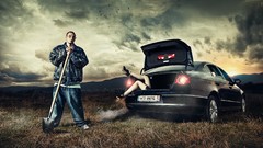 Men woman cars HDR Photography Daniel Ilinca