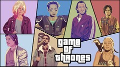 Men woman drawings game of thrones grand theft auto Photo 