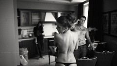 Men woman monochrome legs tattoos lingerie brunettes Russians