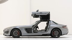 Mercedes-Benz brabus open doors Mercedes-Benz SLS AMG E-Cell