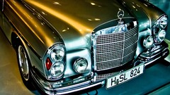 Mercedes-Benz Car old car vehicle numbers silver cars