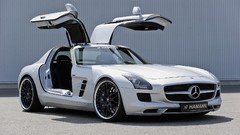 Mercedes-Benz hamann open doors Mercedes-Benz SLS AMG E-Cell