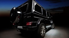 Mercedes-Benz vehicles rear angle view