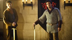 Merlin Lancelot Merlin (TV Serie) colin morgan Santiago Cabrera