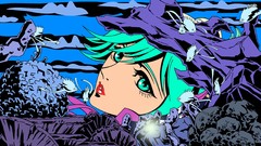 Mermaid fish vectors Redline Sonoshee McLaren turquoise hair