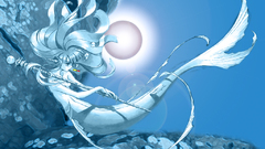 Mermaid ) With staff