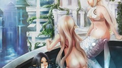 Mermaids artwork fantasy art