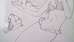 Mermaids draws Sketchbook