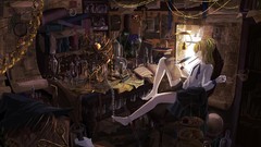 Mess witch anime girls original characters