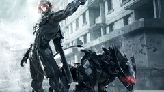 metal gear rising revengeance futuristic Raiden Blade Wolf