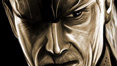 Metal Gear solid face