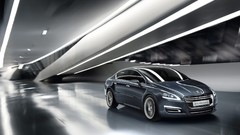 Metallic cars Peugeot concept art