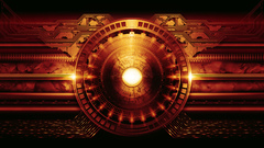 Metallic orange Food and