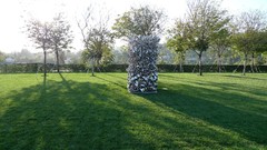Metallic shiny sculptures