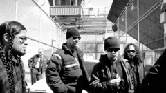 Metallica grayscale music bands