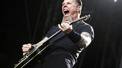 Metallica live James Hetfield