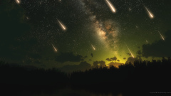 Meteor shower