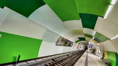 Metro colors metro station